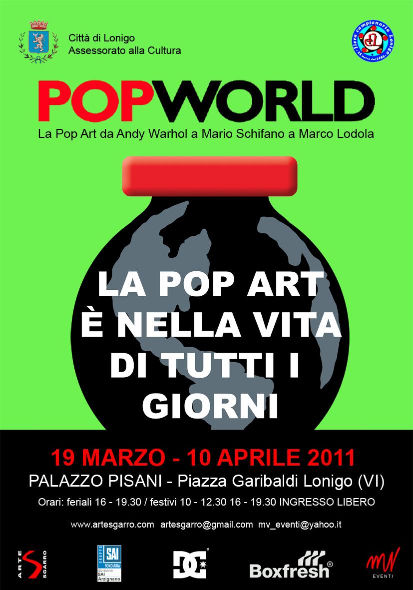 POP WORLD - La pop art internazionale POP WORLD - La pop art internazionale