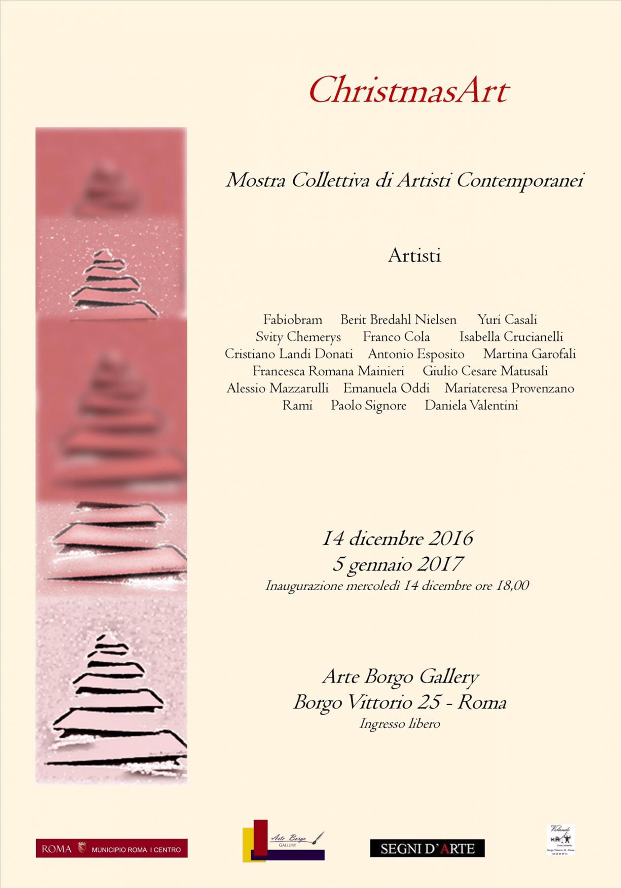 CHRISTMAS ART -  International exhibition of contemporary artists