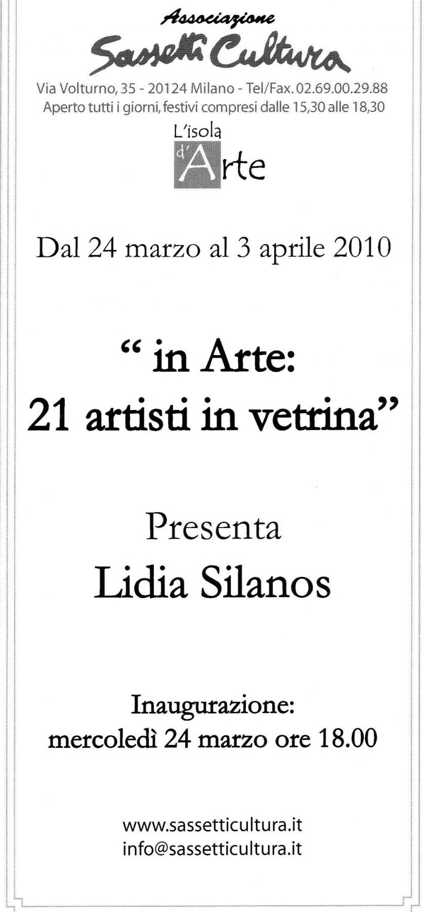 InArte: 21 artists in show