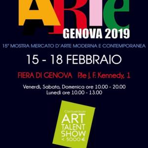 Artista Fabio Battipaglia partecipa con due opere alla Fiera d'Arte di Genova 2019