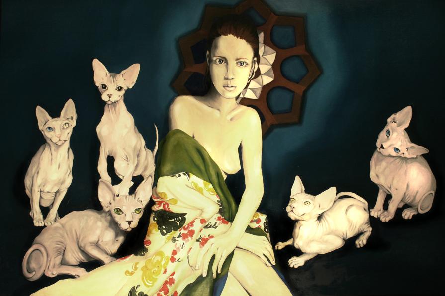 The crazy woman of the cats