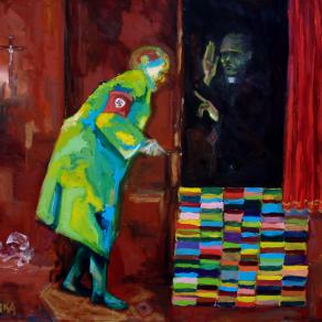 kirka dipinge  per non perdere la memoria