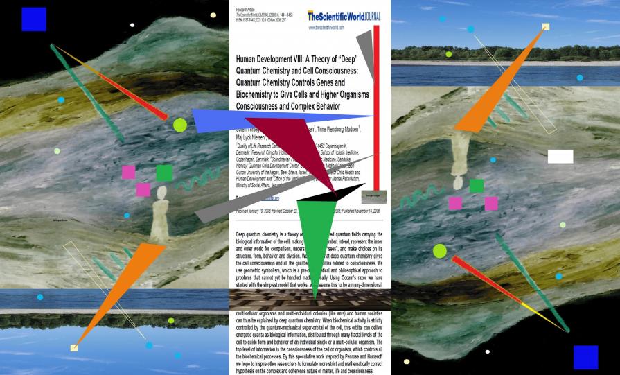Quantum chemistry and cell consciousness. landscape's telepathy Quantum chemistry and cell consciousness. landscape's telepathy