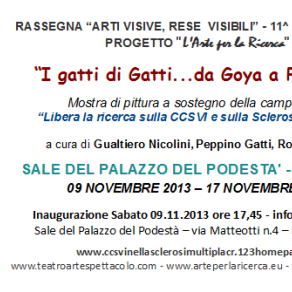 Invito Mostra "I gatti di Gatti" al Palazzo Comunale di Soresina (CR) Invito Mostra "I gatti di Gatti" al Palazzo Comunale di Soresina (CR)