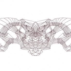 No. 1, 'anti' or 'fearful symmetry' series (click on image for animation)