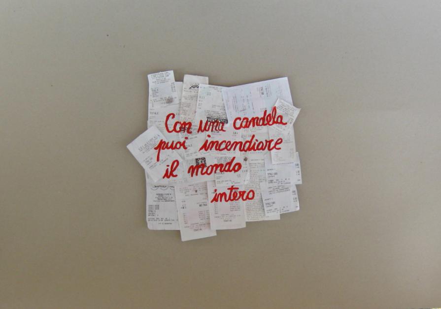 Con una candela puoi incendiare il mondo intero