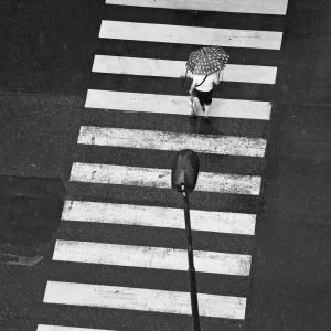 Crossing the rain - Temporary solitudes