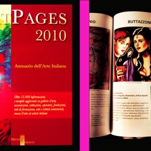 Publication on "ArtPages Annuario dell'Arte Italiana 2010"
