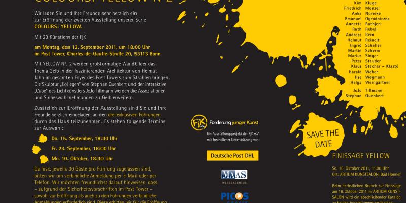 COLOURS: YELLOW N°2 COLOURS: YELLOW N°2