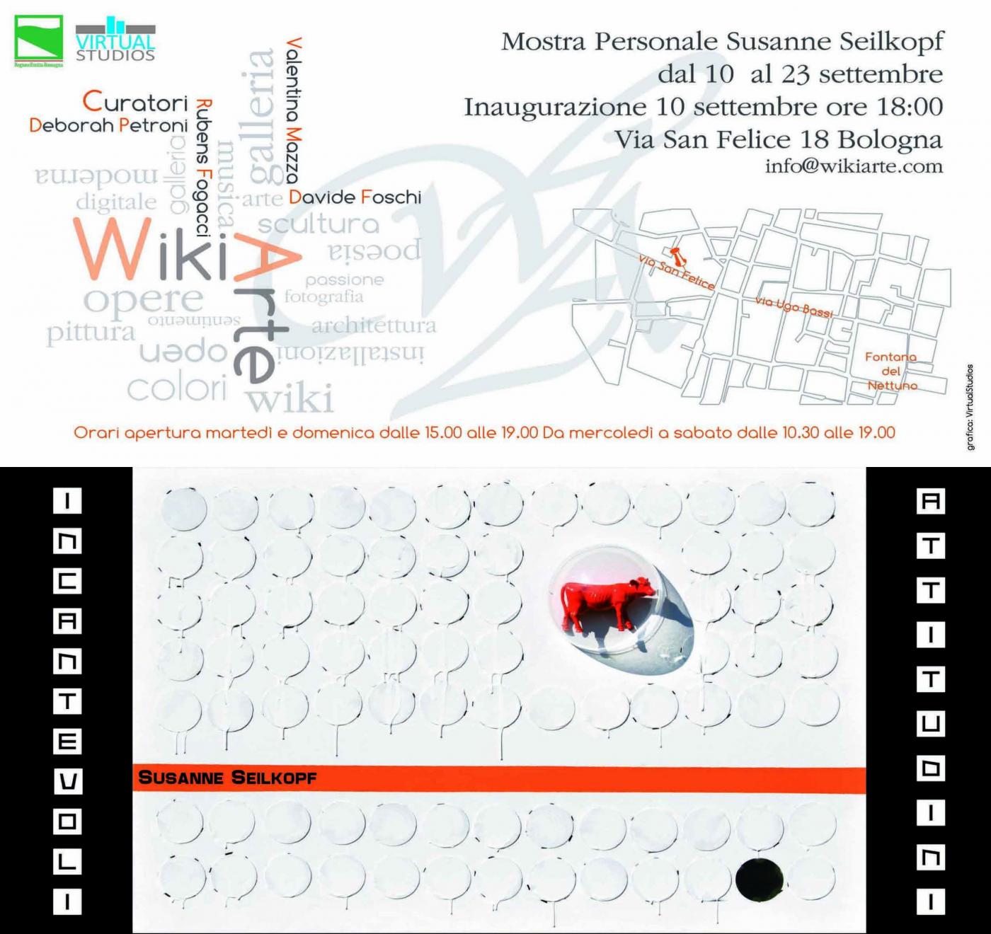 MOSTRA PERSONALE SUSANNE SEILKOF "INCANTEVOLI ATTITUDINI"