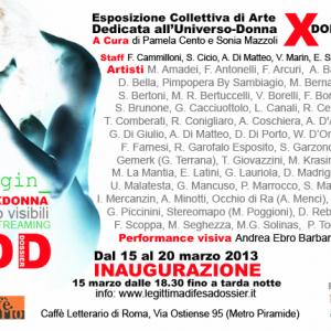  XXDonna - Esposizione d'arte nell'evento LDD Legittima Difesa Dossier