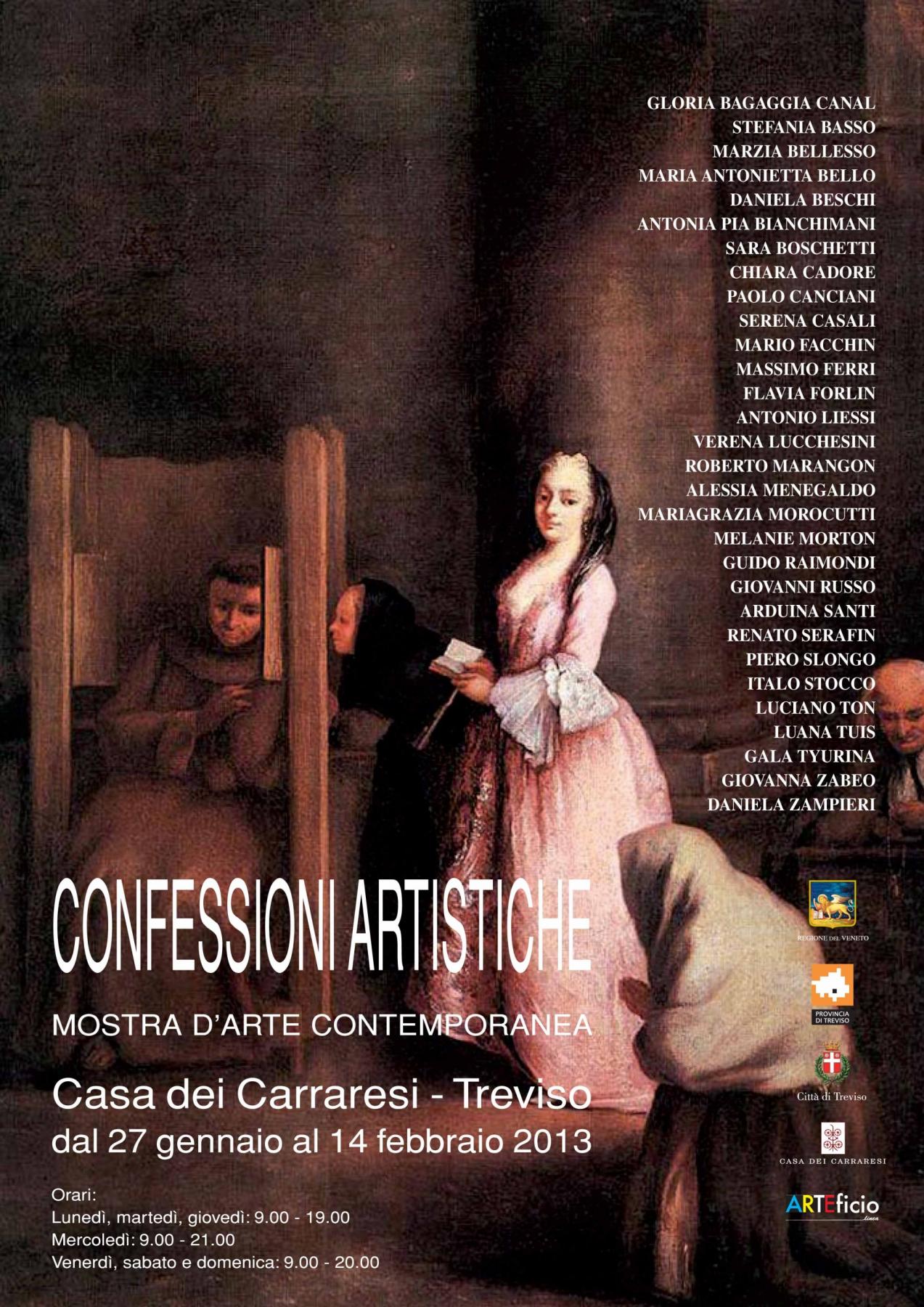 CONFESSIONS OF ART CONFESSIONS OF ART