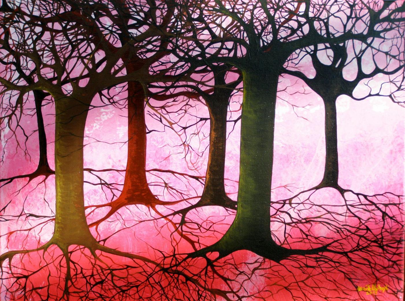 "Our branches and roots" Critical review by Franco Bulfarini, Critic / curator / Artist