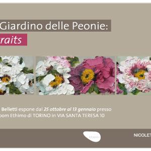 “Dal Giardino delle Peonie: Portraits”