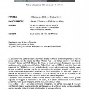 Walter Fusi - Nel Tempo Storico e nel Dialogo Interiore - 1957-1963