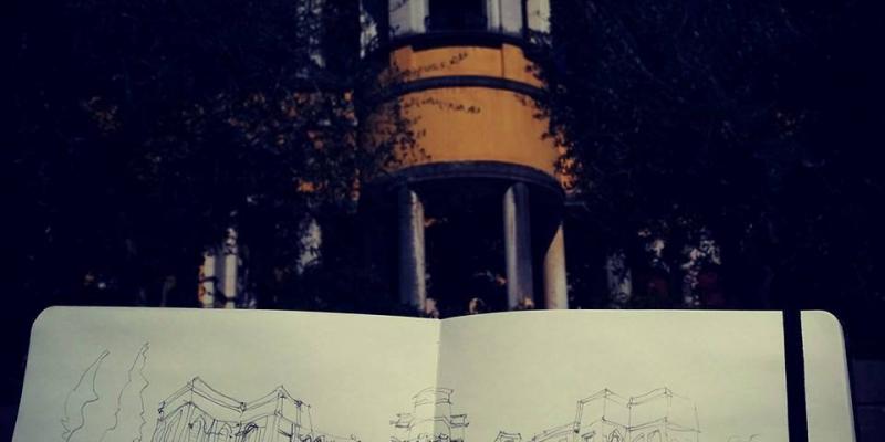 The VITTORIALE in a sketch tale