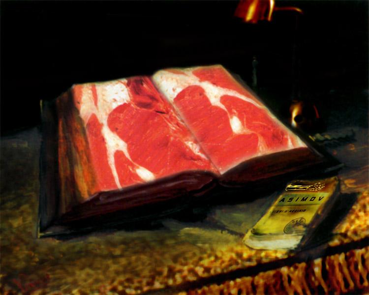 Carne fresca sui Tabloid quotidiani 