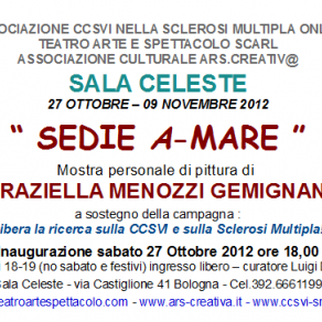 Invito Mostra personale di Graziella Menozzi in Sala Celeste Invito Mostra personale di Graziella Menozzi in Sala Celeste