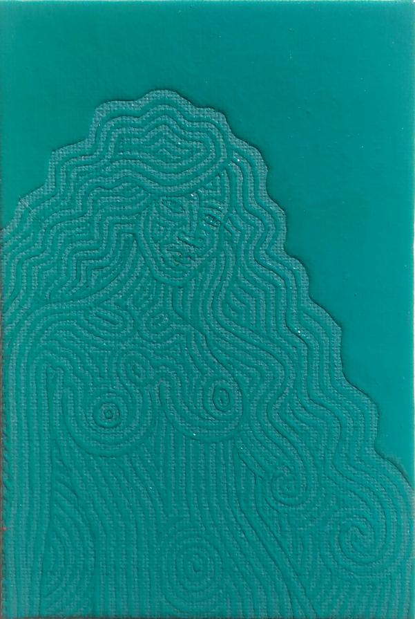 Monocromo verde - Woman