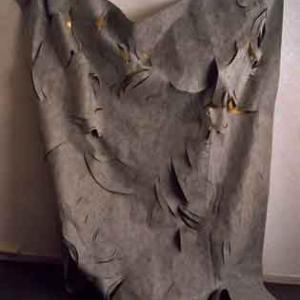 Recycling Stoff beim Baumarkt meterweise gekauft 2008