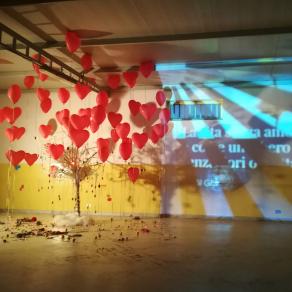 installazione "L'albero della Vita" nelle periferie urbane