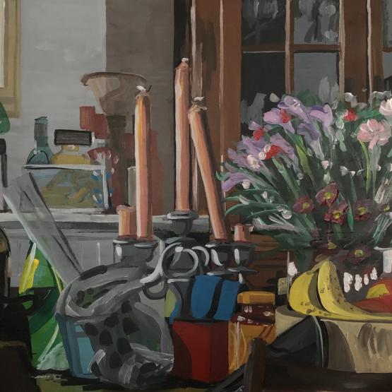 The table and the light