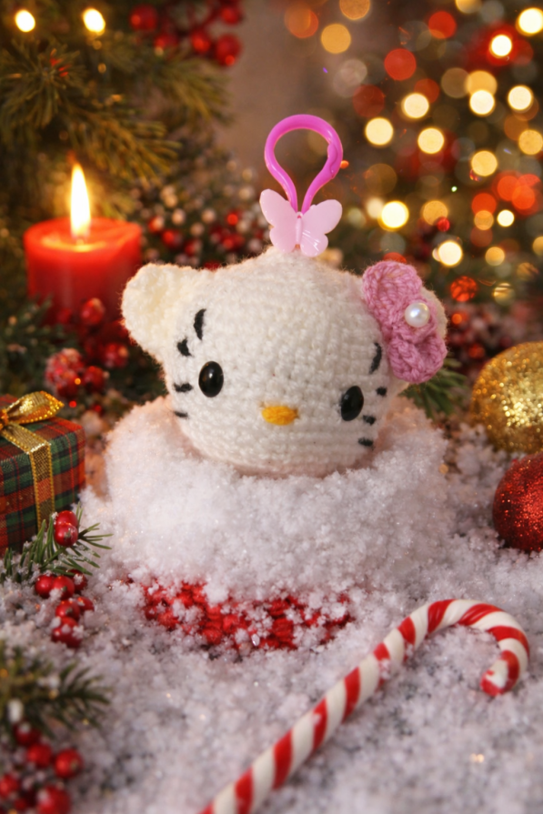 Portachiavi Hello Kitty "Snow Kitty" !!! ❤️