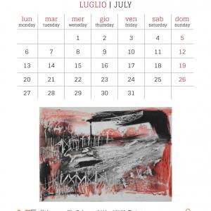 Presentation of desk calendar 2015 of Piero Lerda