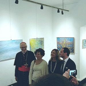 "Messaggi", personal art of Maristella Angeli in Rome