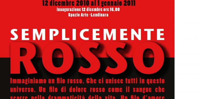 "SEMPLICEMENTE ROSSO" - Ivano Pardi