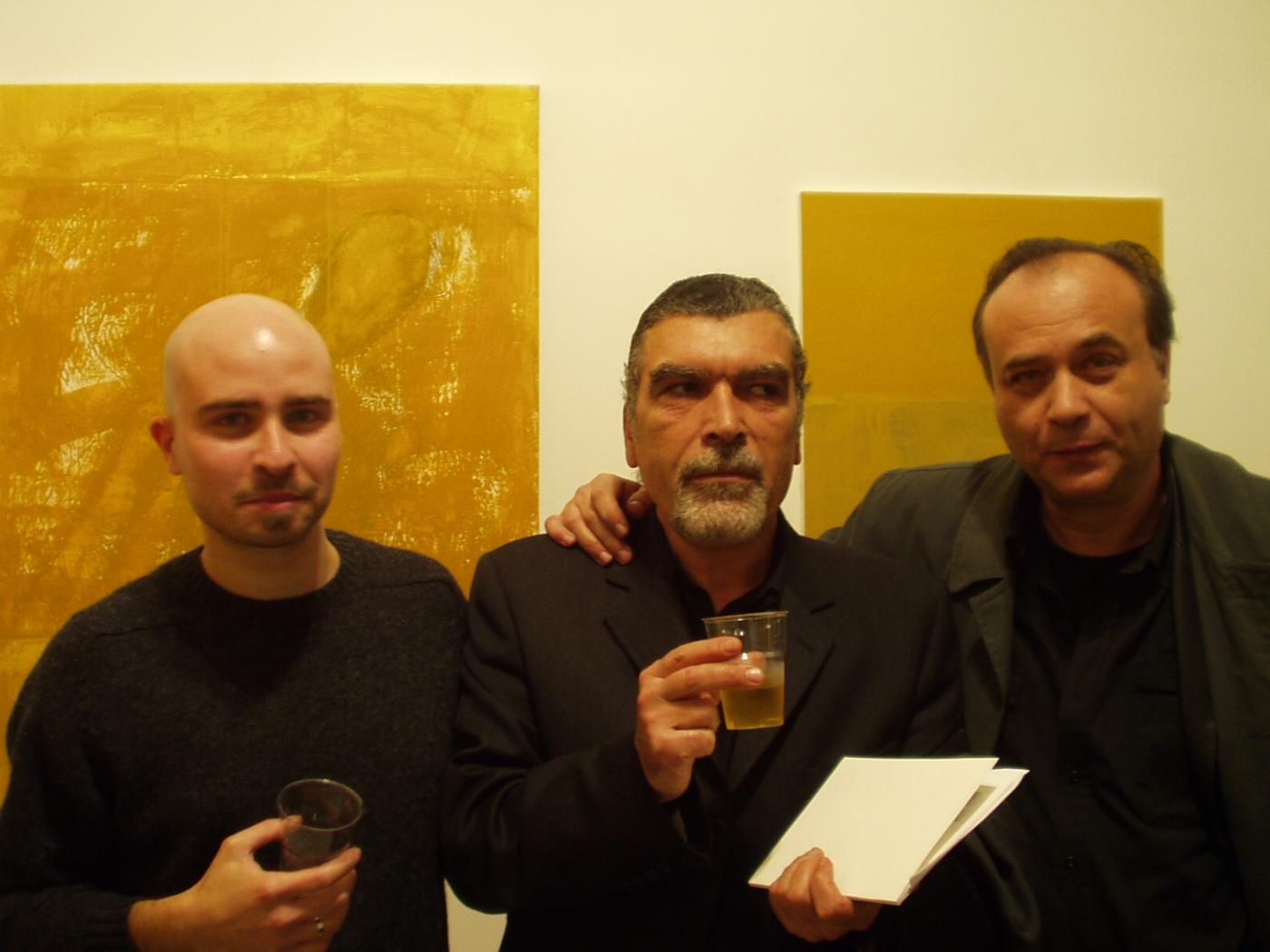 Lello Torchia, Luigi Castiglione (center), Nino Longobardi. 2004