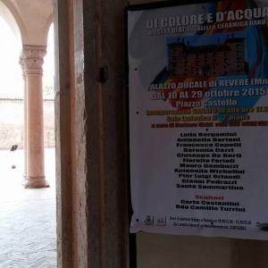 DI COLORE E D'ACQUA al Palazzo Ducale di Revere (Mantova) si è conclusa alla grande!
