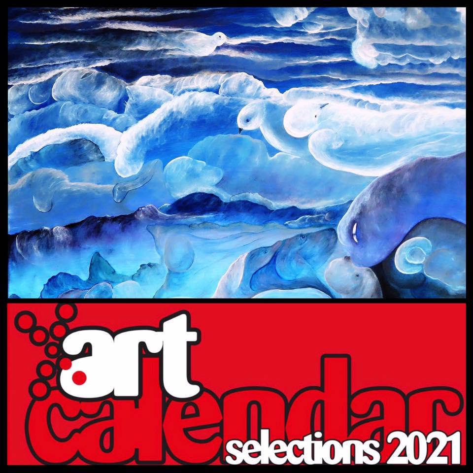 "Nemesi, dipinto di Maristella Angeli, inserito nel calendario Xart 2021