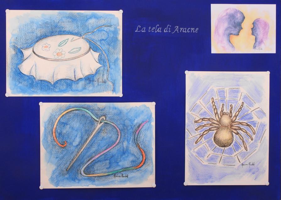 Illustrazioni di Marina Marchetti per il libro di favole di Sergio Gnudi "La mamma racconta gli eroi