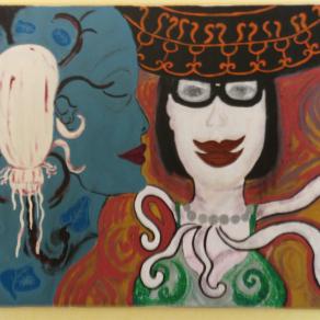 donna con due sorrisi