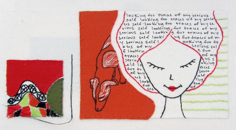 Looking for traces of my serious self