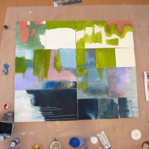 Il fondo ad acrilico. Il fondo ad acrilico.