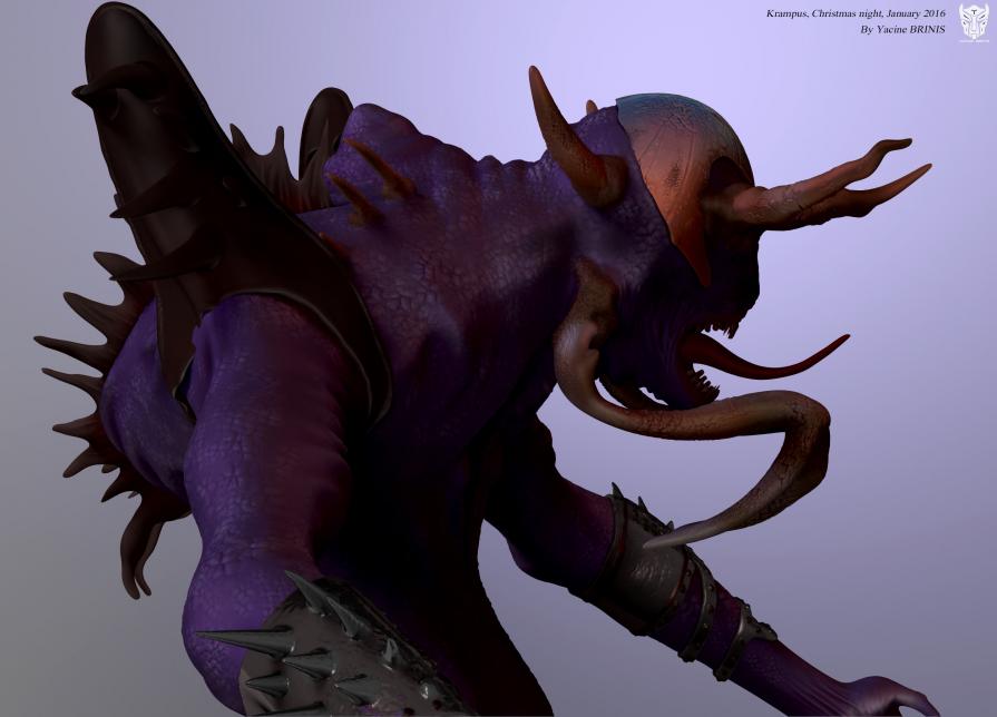 Krampus by Yacine BRINIS 2016 View 07