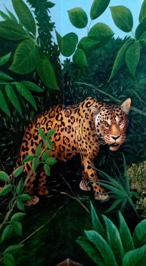 Decorazione murale..... giungla