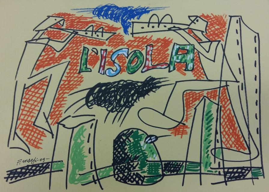 Francesco Magli - Serie "Isola" - 2009 Opera 102