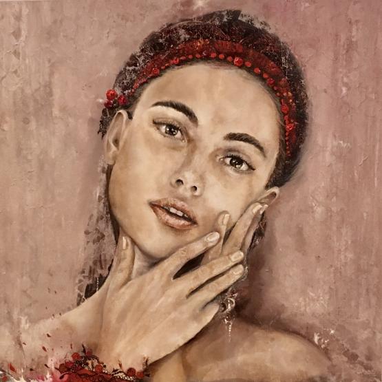 " Un tocco di rosso" " Un tocco di rosso"