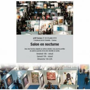 Art3f:  Salon of Contemporary Art  -Cannes France