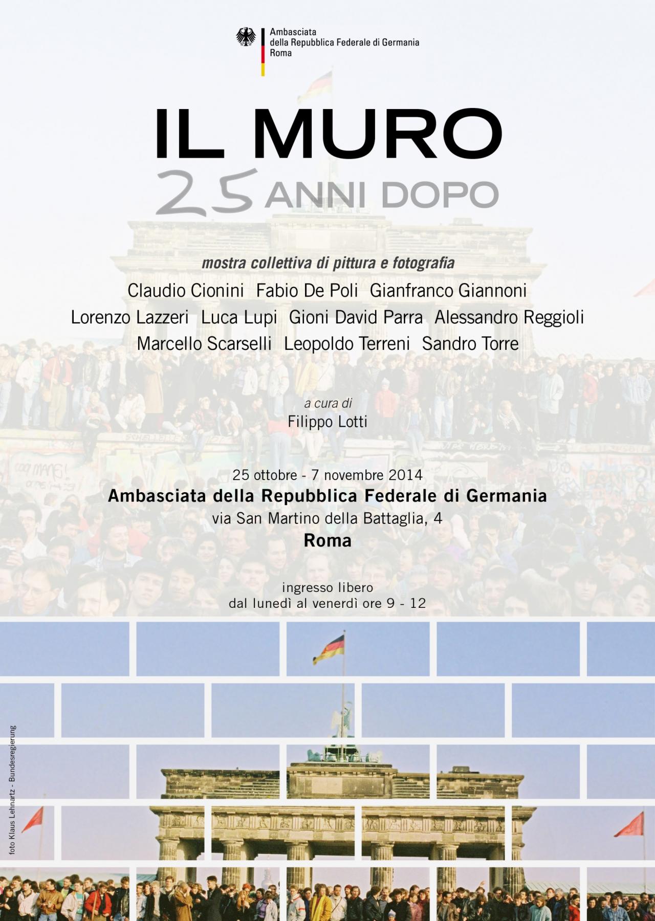 “Il Muro, 25 anni dopo” “Il Muro, 25 anni dopo”