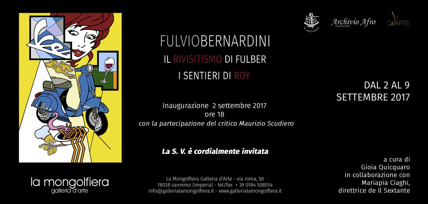 OMAGGIO A ROY LICHTENSTEIN CON IL RIVISITISMO DI FULBER A SANREMO