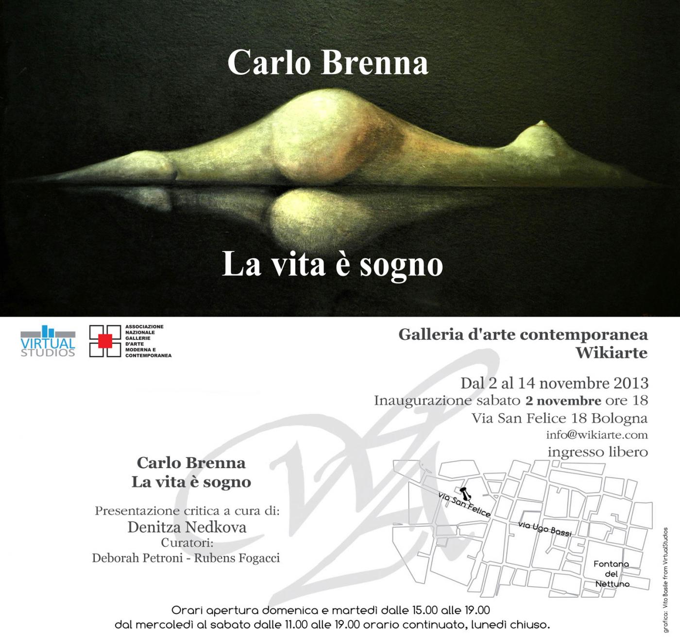 Mostra personale di Carlo Brenna dal 2 al 14 novembre 2013