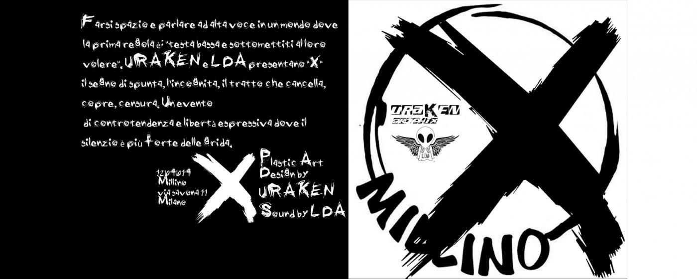 "X" URAKEN&LDA "X" URAKEN&LDA