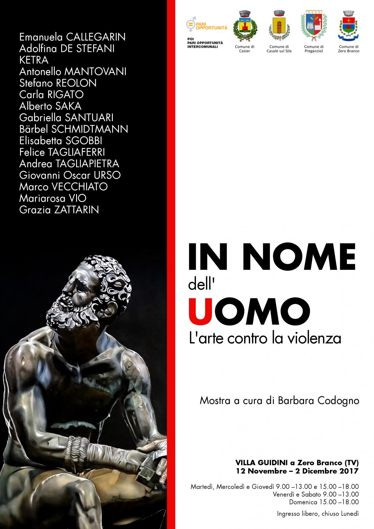 In nome dell'Uomo, l'arte contro la violenza
