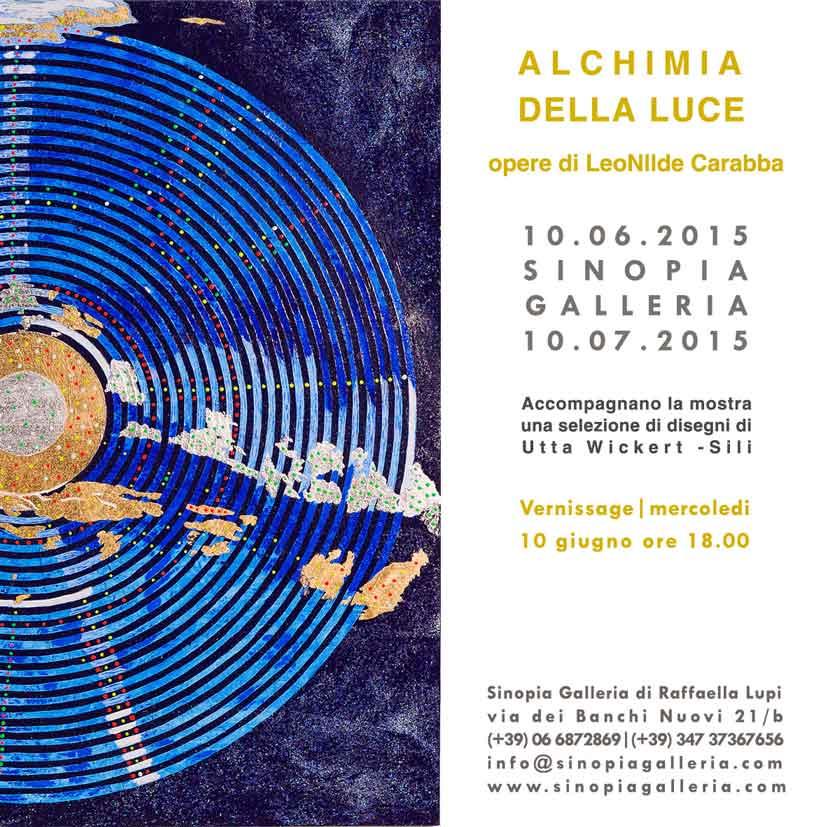 ALCHIMIA DELLA LUCE - opere di LeoNilde Carabba