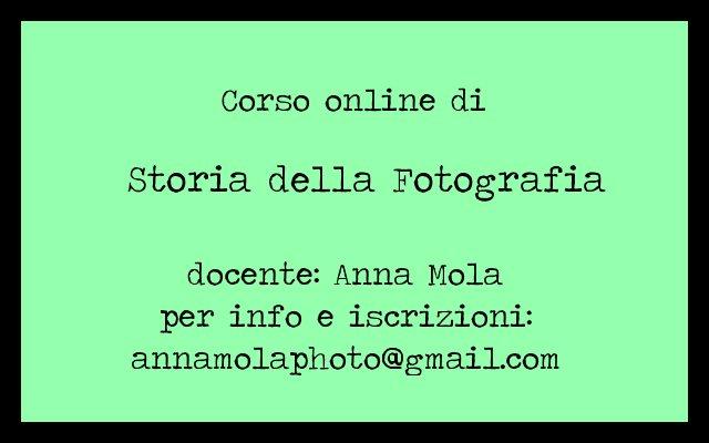 Corso di Storia della Fotografia Corso di Storia della Fotografia