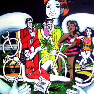 “Verb and image of writing”